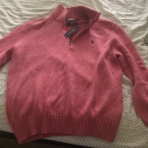 Large Ralph Lauren quarter zip sweater